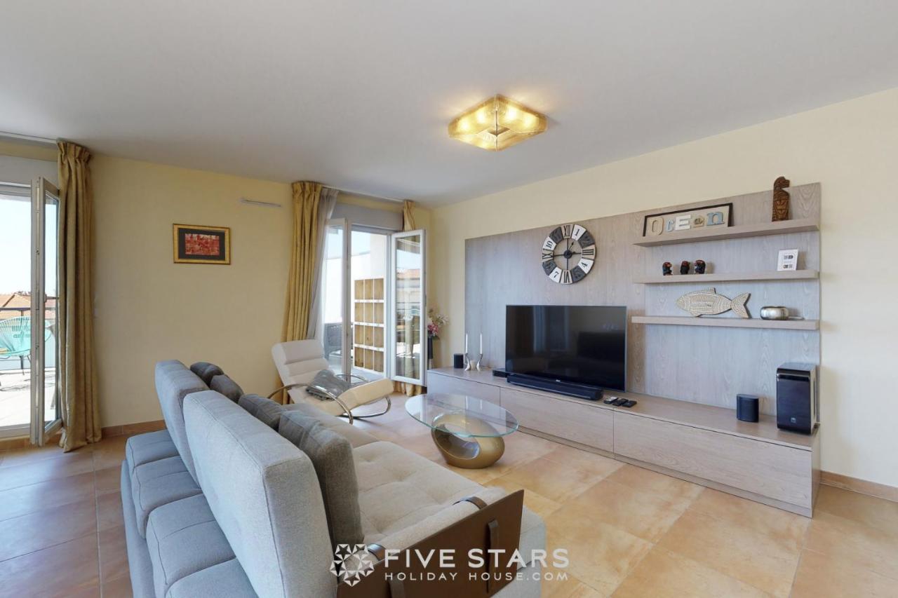 Luxury Beach Five Stars Holiday House Nice Luaran gambar